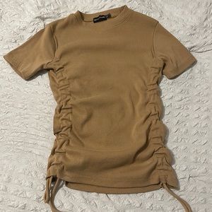 Tan Pretty Little Thing top